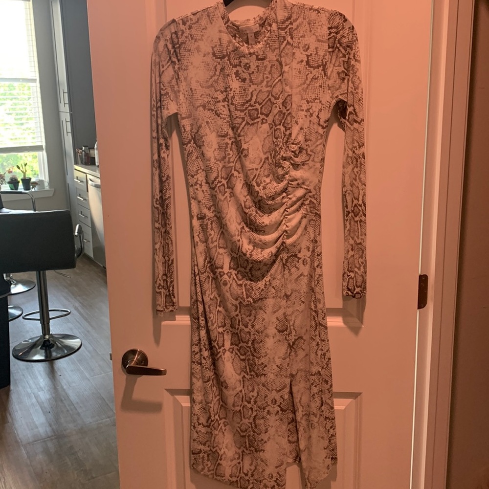 Leith snake-skin dress. Perfect condition. Size M